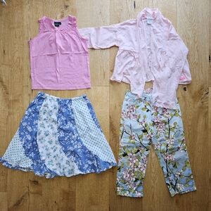 Mini boden tank top skirt Simonetta Naartjie pants bundle lot size 7-8